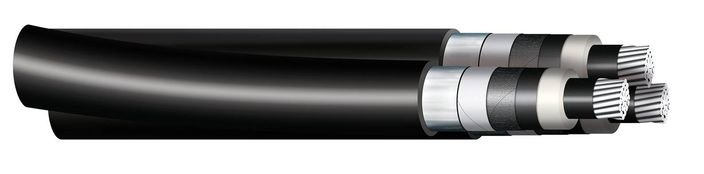 Image of 3 A2X(FL)2Y 12/20 kV cables